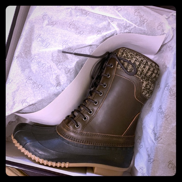 tall winter duck boots